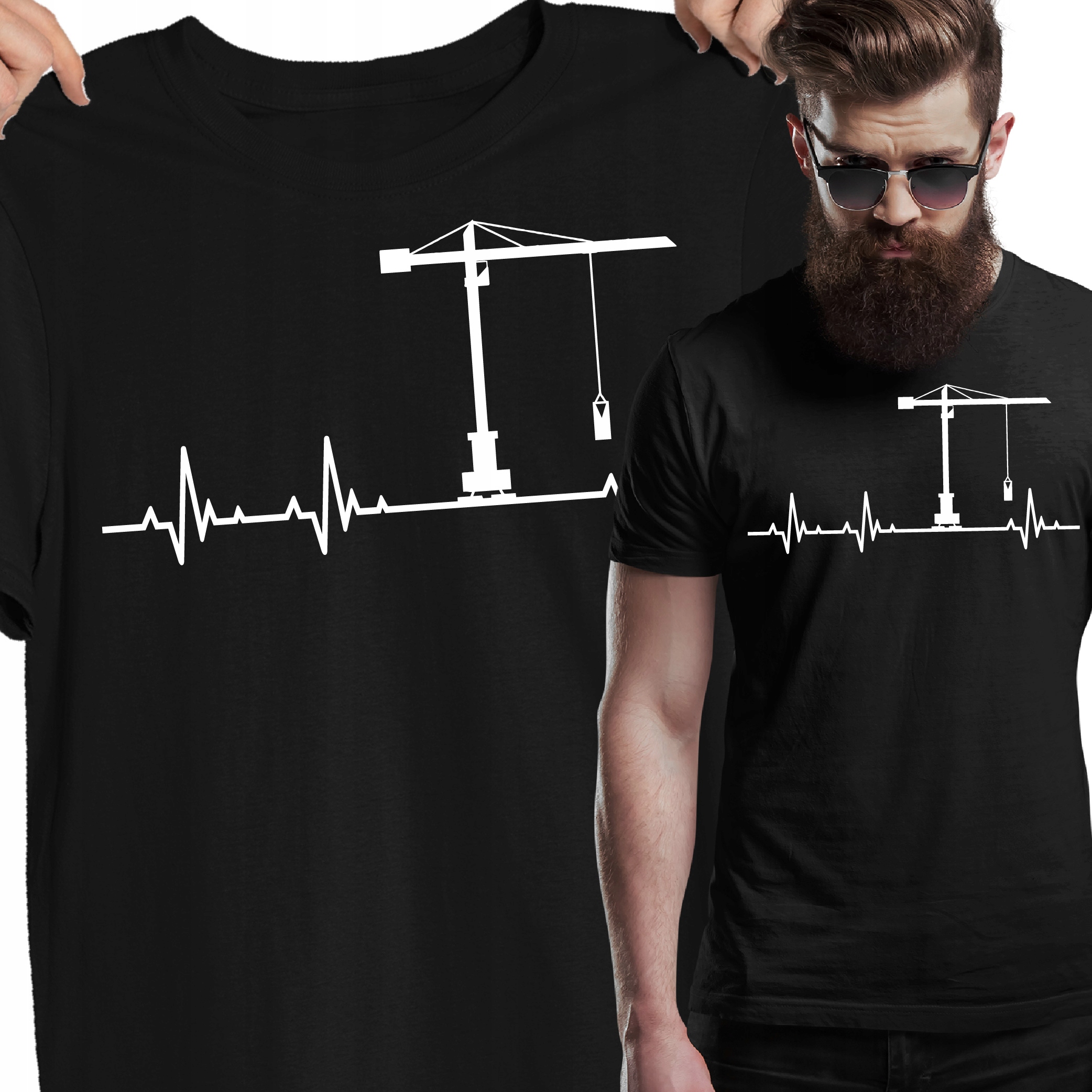 

Bluzka operator dźwigu linia życia dla operatora