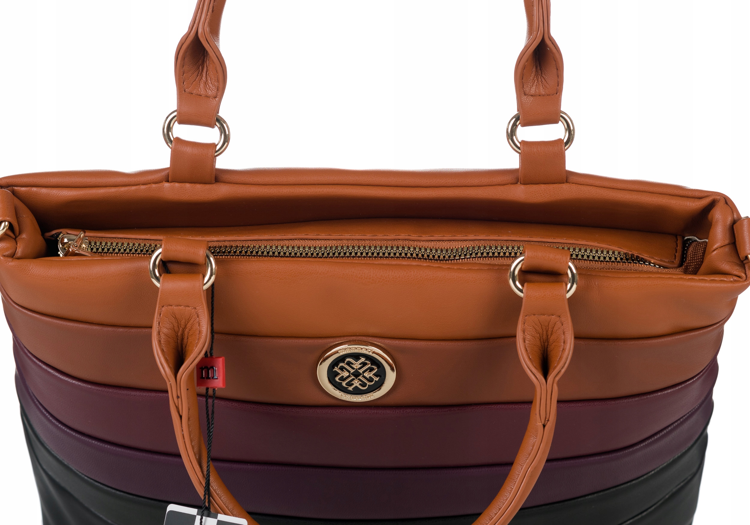 Pikowana torba damska shopper pojemna MONNARI Płeć kobieta