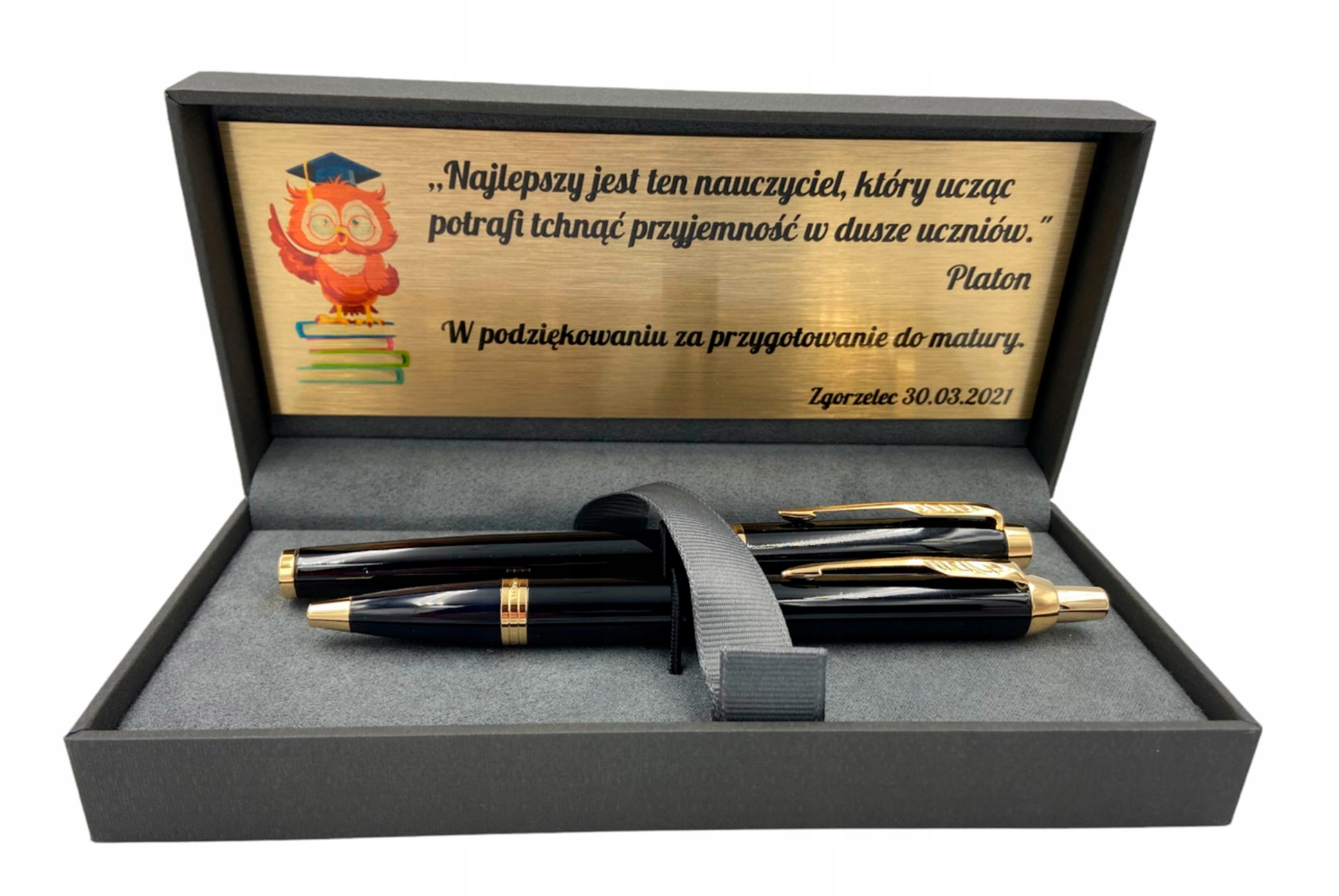 ZESTAW PARKER IM PIÓRO + DŁUGOPIS GT z GRAWEREM NA URODZINY IMIENINY EAN (GTIN) 03026980932169