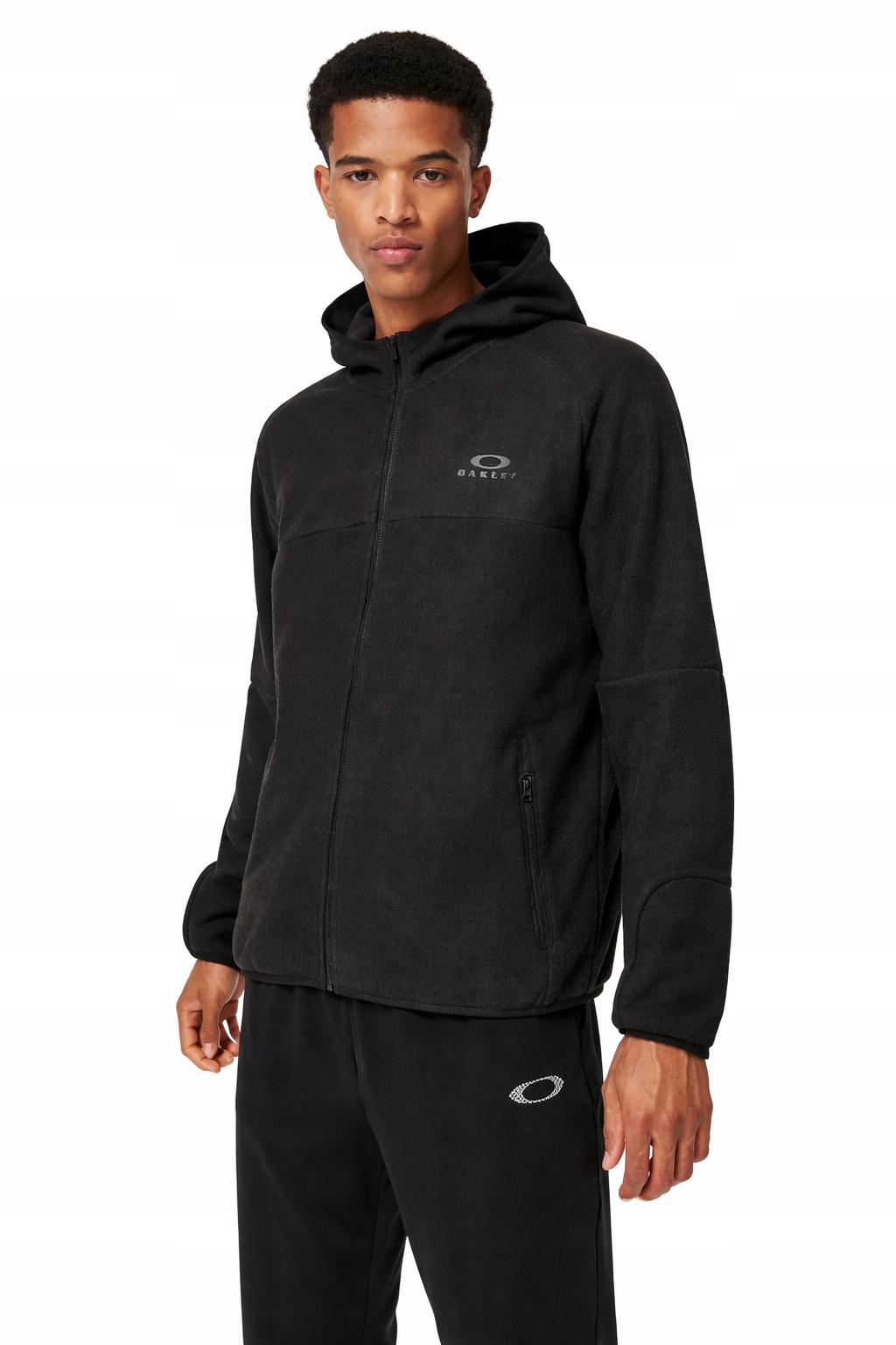 Oakley teplá pánská mikina s kapucí rozepínatelná na zip M