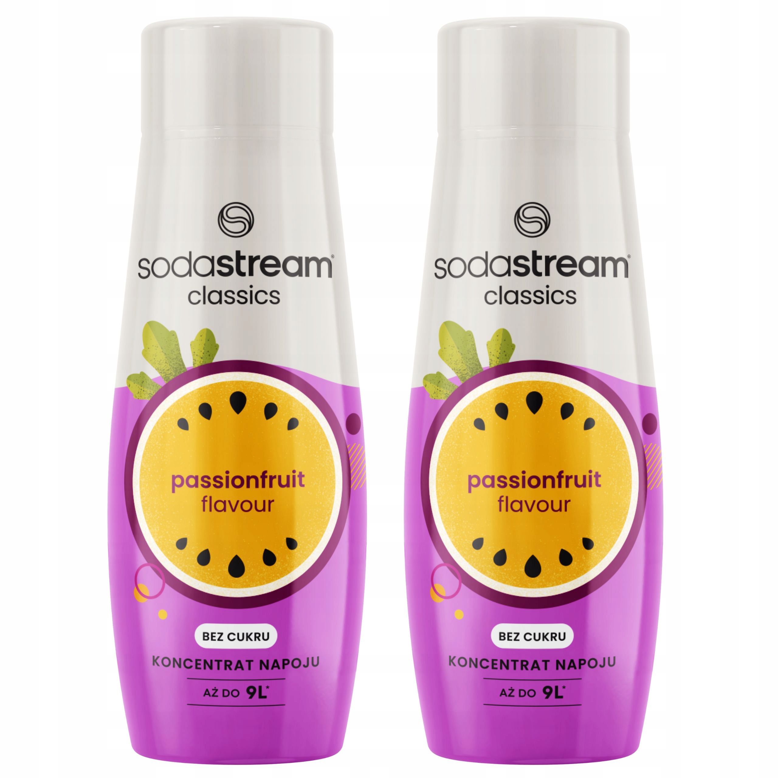 Syropy do saturatora SODASTREAM 2x Passionfruit smak marakui