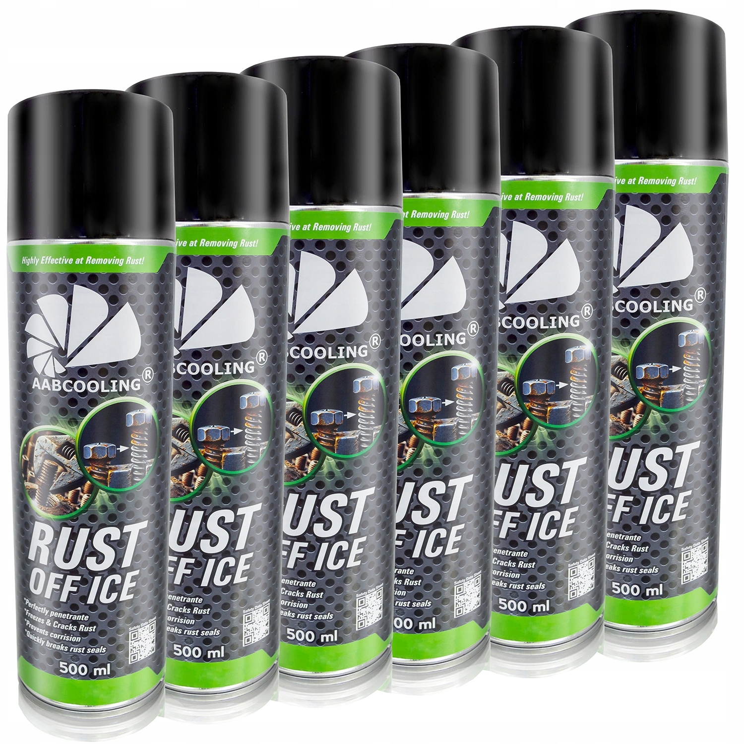 6 x Aabcooling Odrezovač S Mrazivým Efektem 500 ml Trhliny Koroze