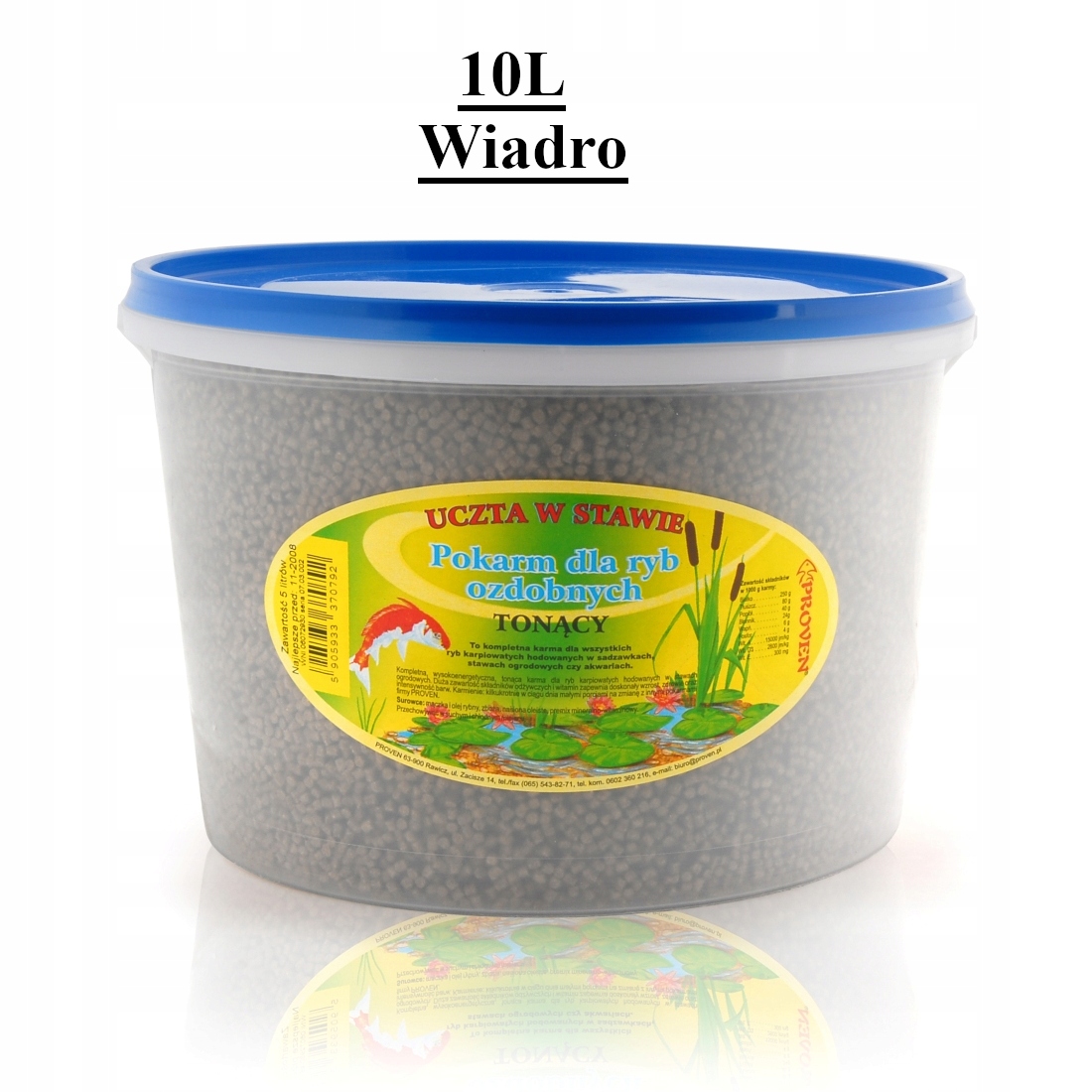 

Granulat Proven Uczta w Stawie Tonący 10L Wiadro