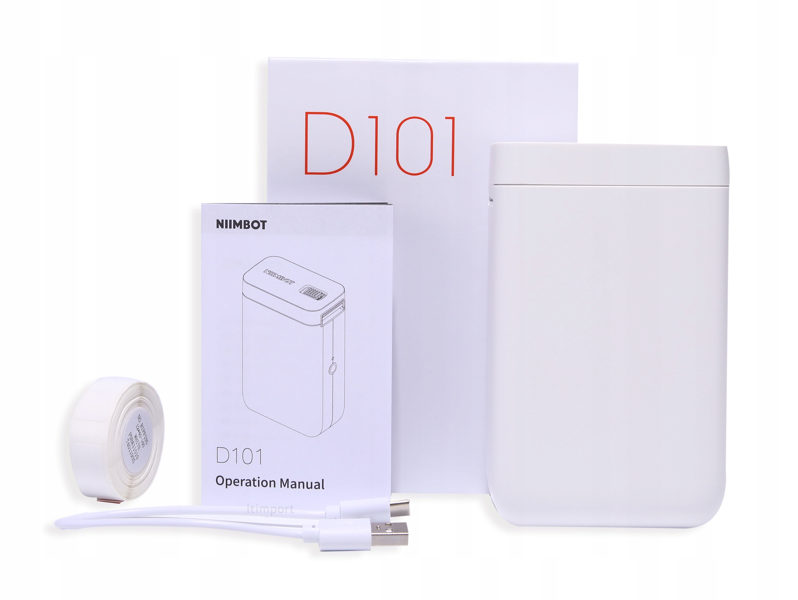 

Niimbot D101 Drukarka Termiczna Etykieciarka Pl