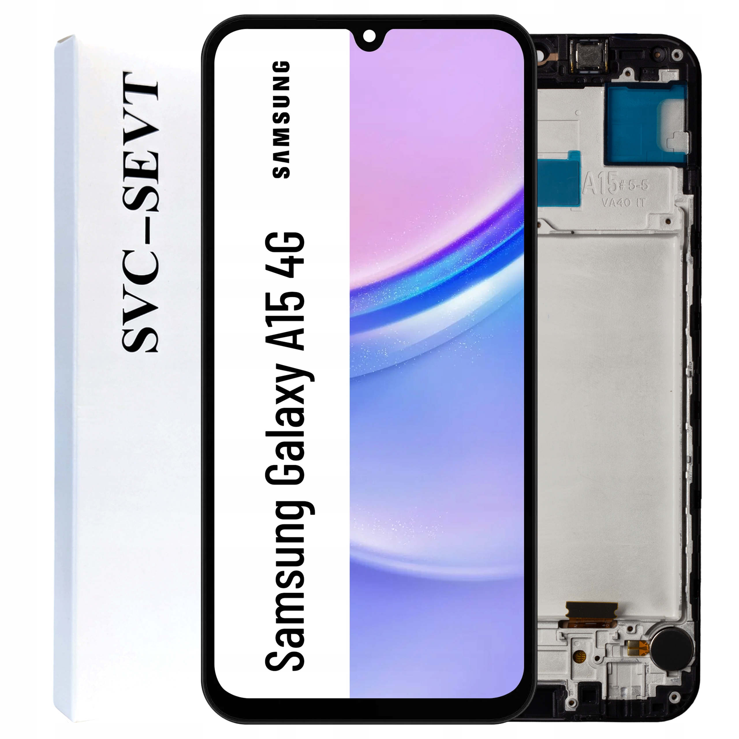 LCD displej pro Samsung Galaxy A15 4G Oled displej Rámeček Originál Zila
