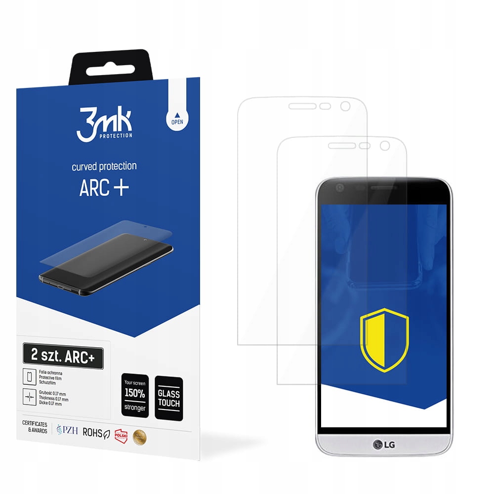 

2x Folia 3mk na przód na cały ekran do Lg G7 ThinQ