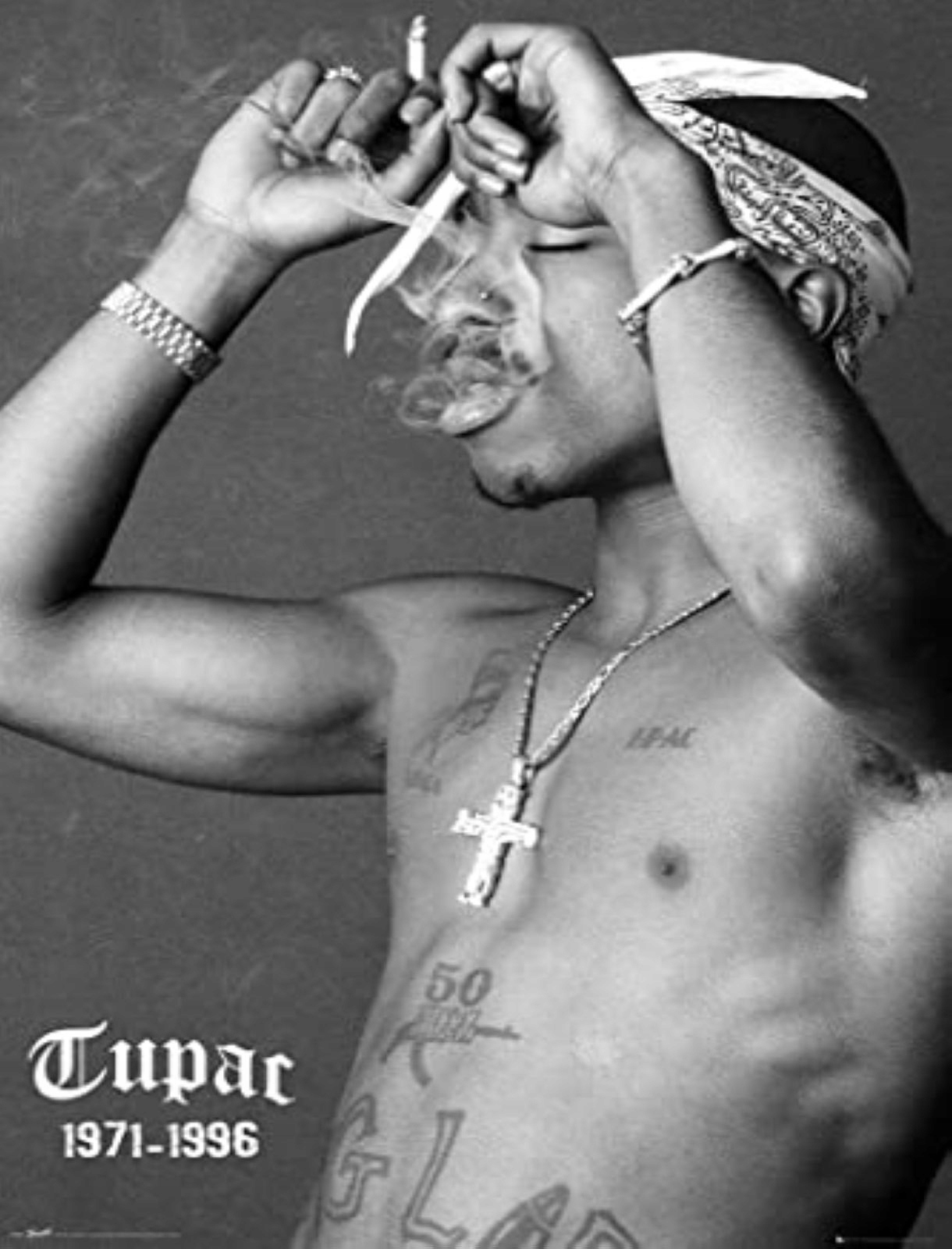 

Tupac Poster Smoke (91.5X61)