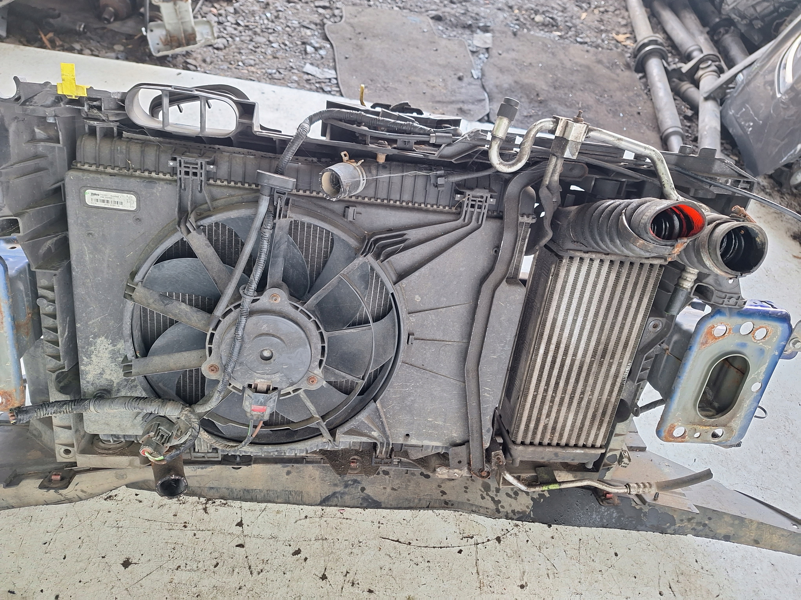 FORD B-MAX 14-> support panel for radiators 1.0 ECOBOOST
