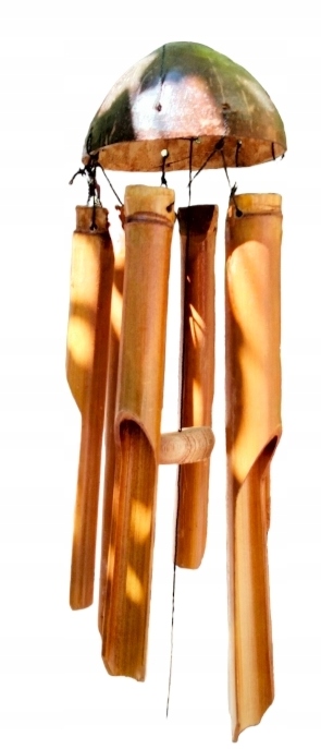 

Dzwonki bambusowe 30 cm gong 85 cm Piękne