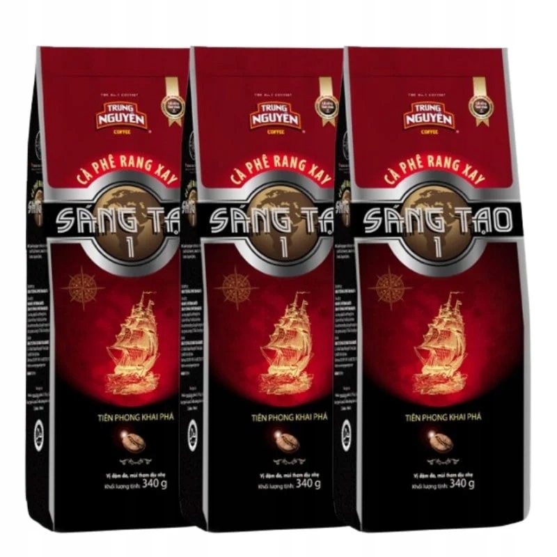 Kawa wietnamska Sang Tao 1 mielona Trung Nguen 3 szt.