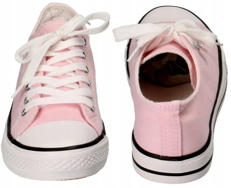4588 RÓŻOWE KLASYCZNE TRAMPKI TENISÓWKI 39 Rozmiar US 8