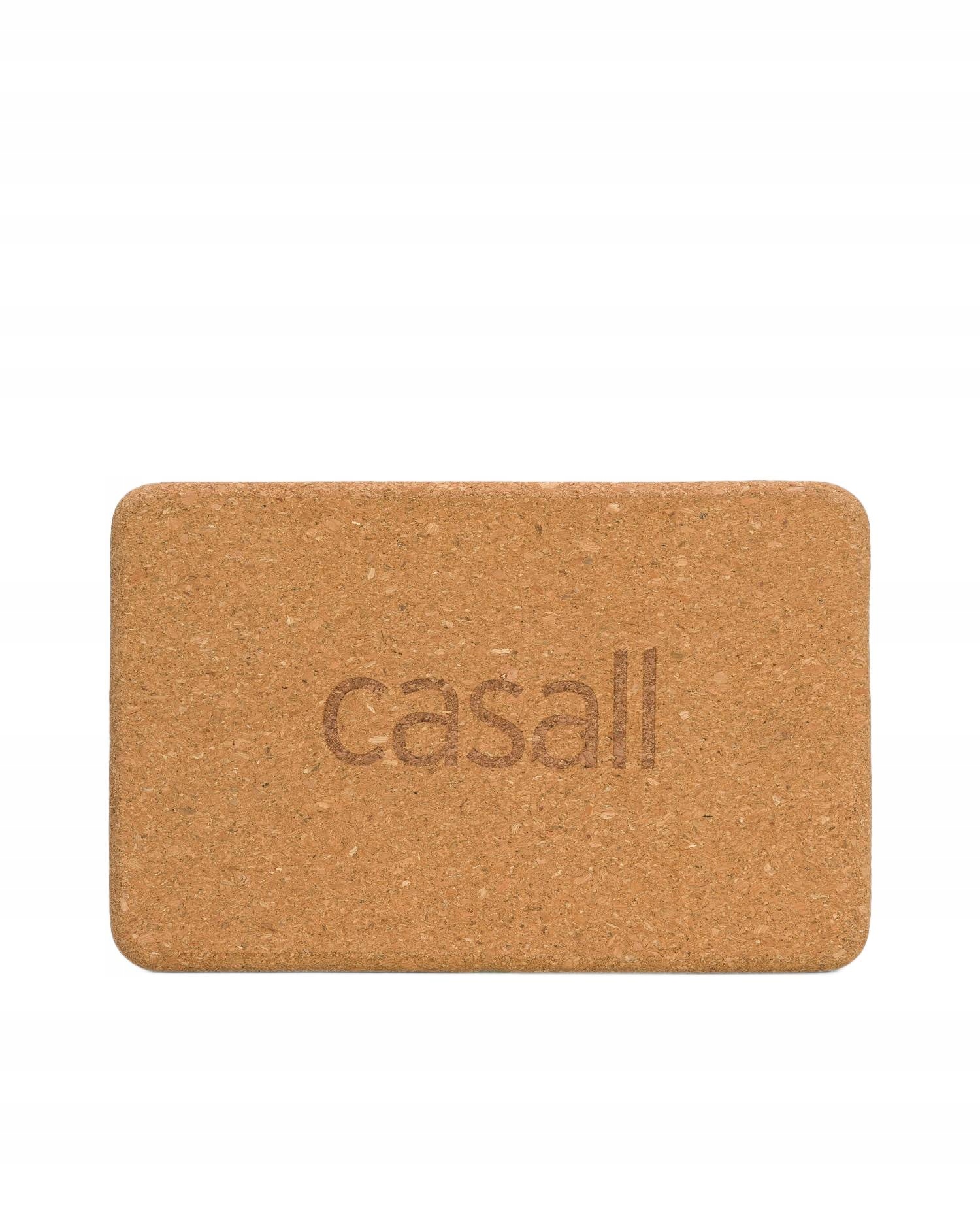 Jógový blok z korku Casall – posilovač stability