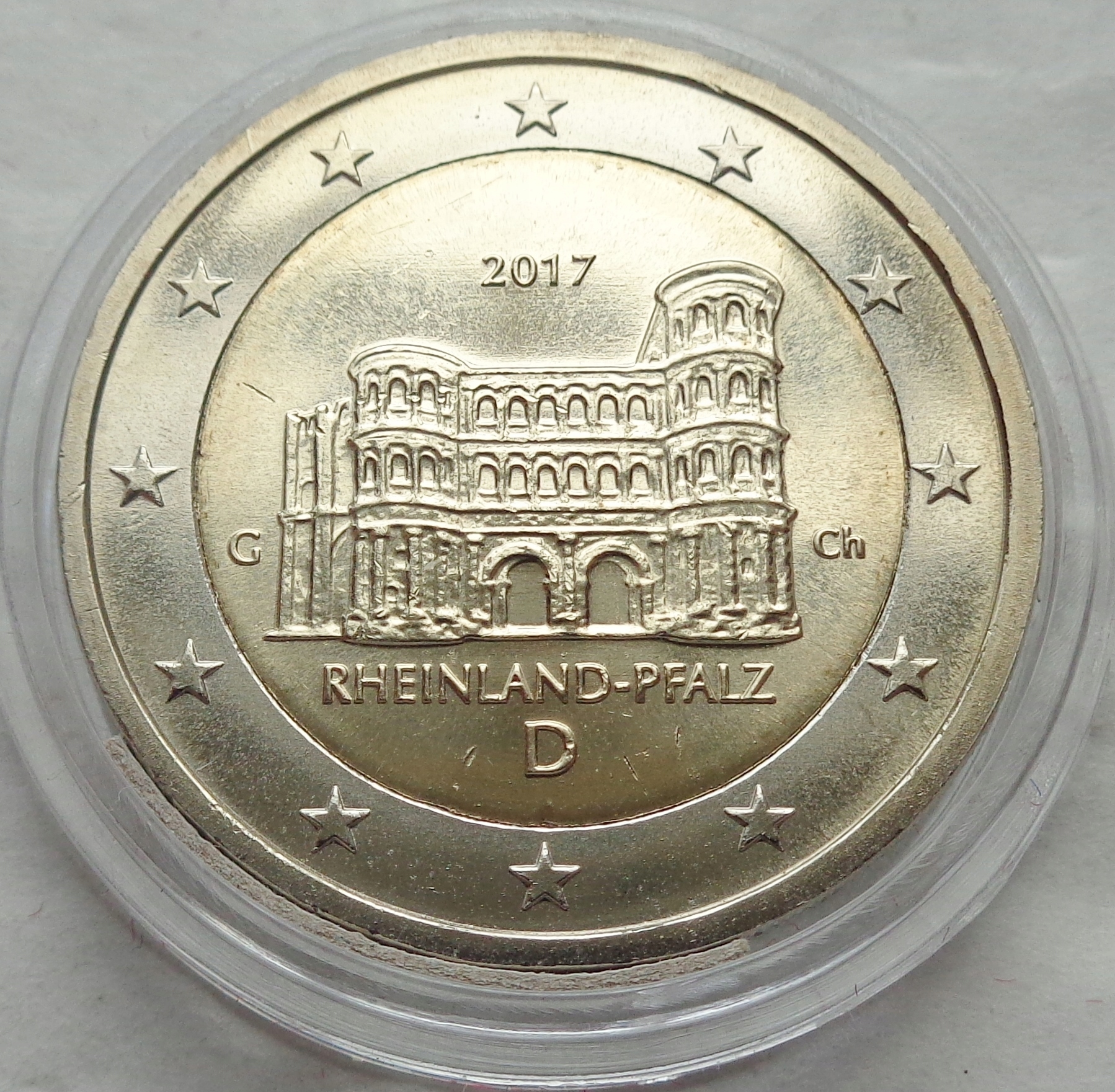 NIEMCY - 2 EURO - 2017 G - Rheinland-Pfalz