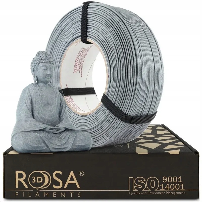 Rosa3D-ReFill Pla-cf Matt Stone Cold Grey 1,75mm 1kg