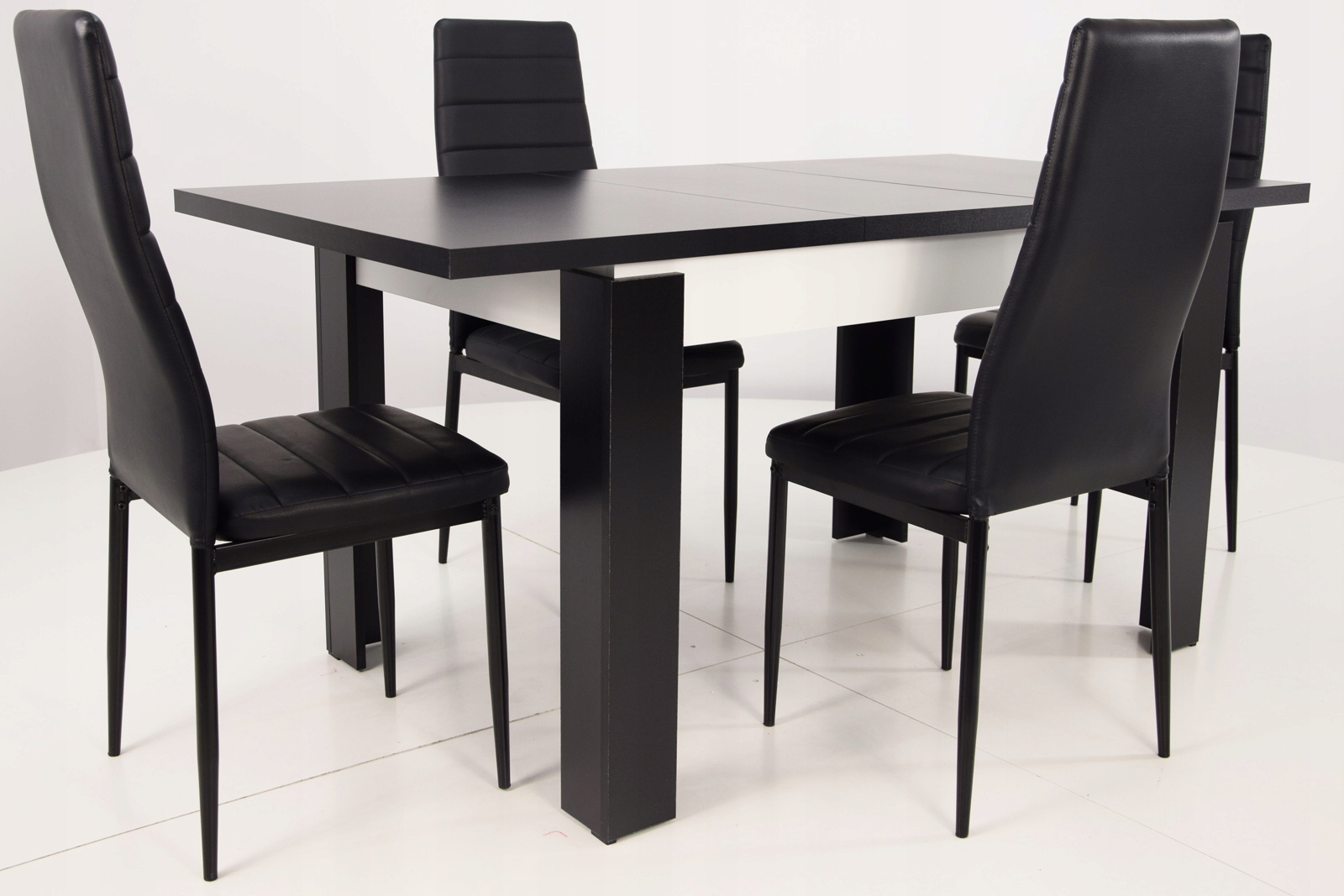 Zestaw kuchenny STÓŁ ROZKŁADANY i 4 krzesła WELUR Marka inna