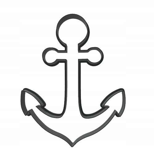 

Foremka Kotwica do wycinania ciasteczek 15cm