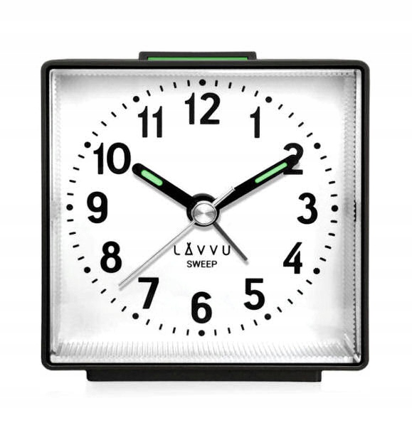 

Klasyczny Mały Budzik Lavvu Sweep LAS3010 Alarm