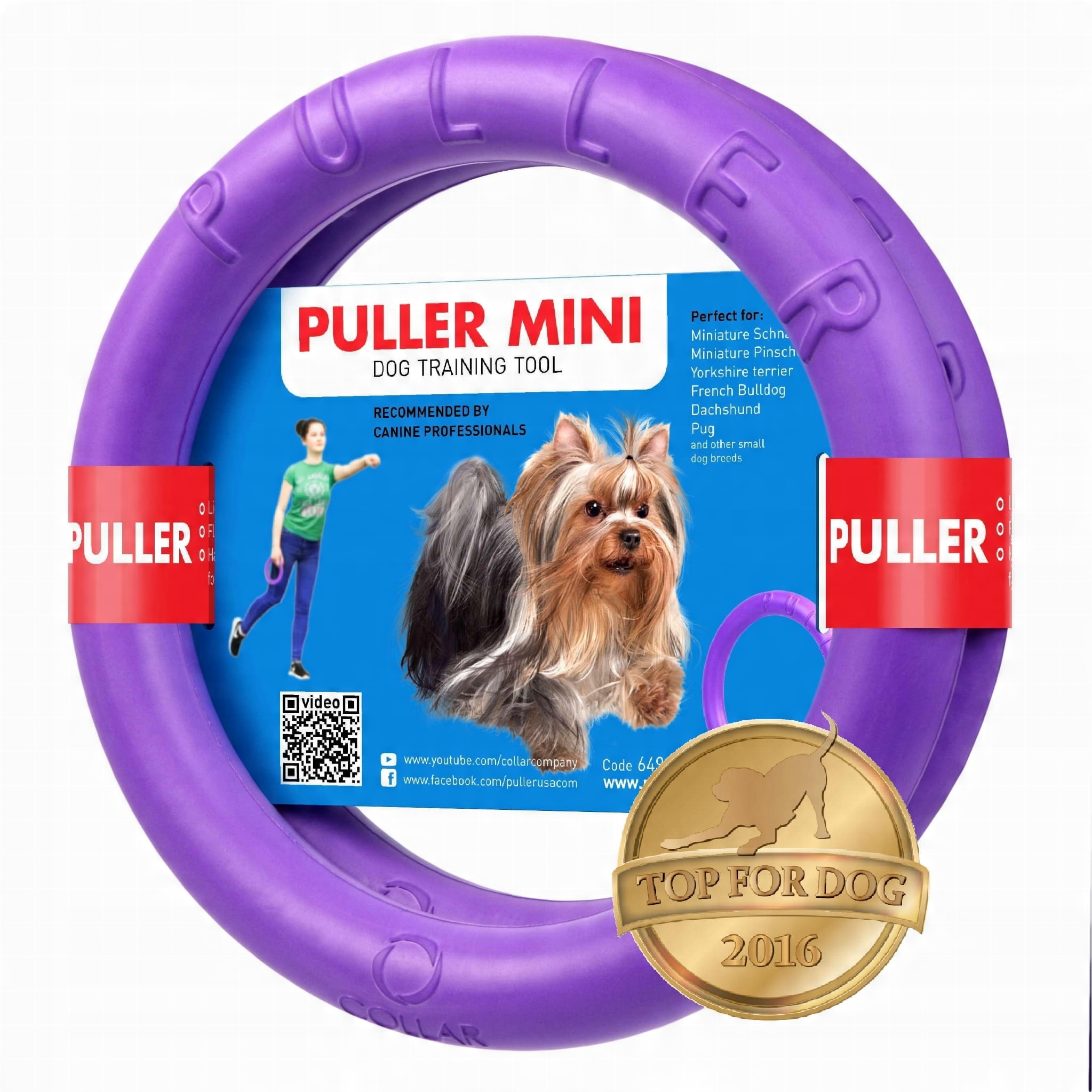 

Zabawka dla psa Puller Mini 2 pływające Ringi