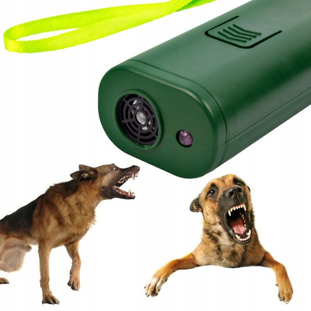 

Odstraszacz Trener Psów 3W1 Ultradźwiękowy Led