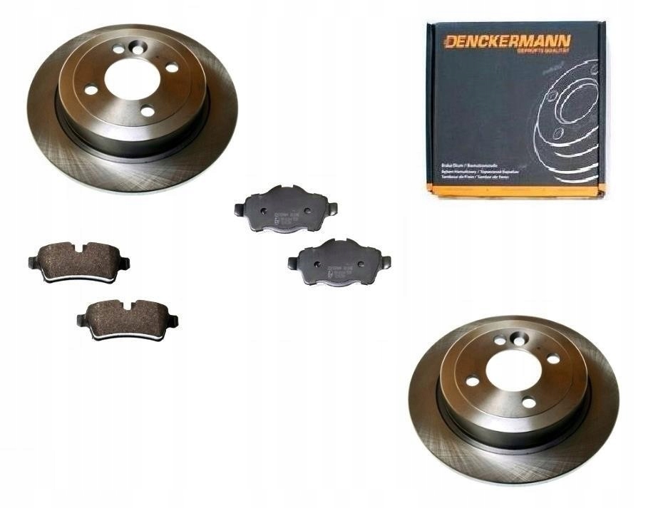 Kotouče Mini One Cooper R55 R56 R57 R58 Zadní Sada 259MM