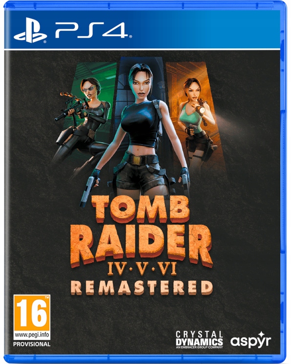 Tomb Raider IV-VI Remastered Starring Lara Croft PlayStation 4 (PS4) pudełkowa