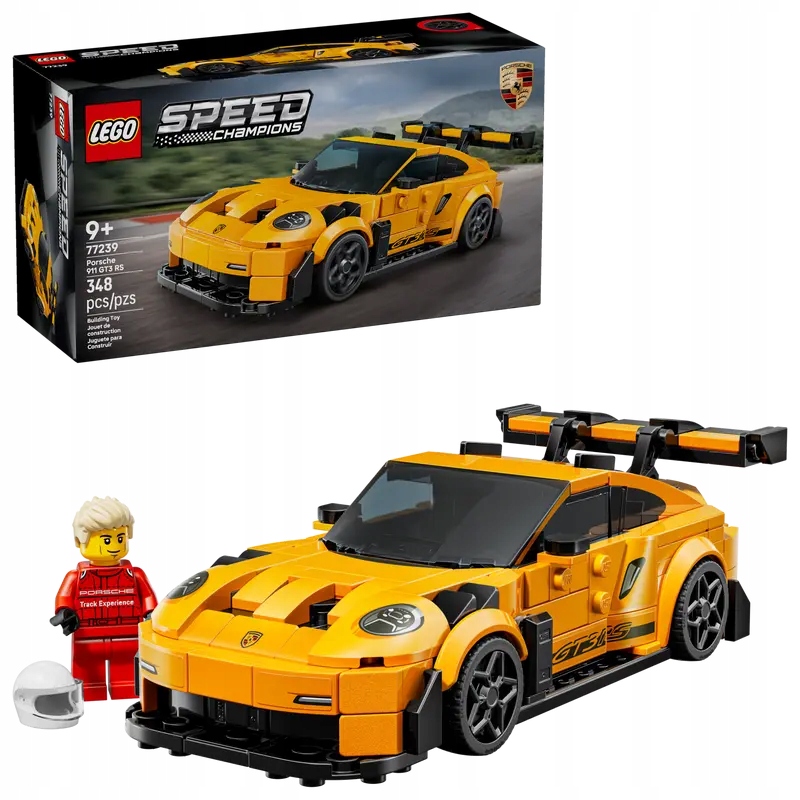 Lego 77239 Supercar Porsche 911 GT3 Rs Speed Champions sportovní závod