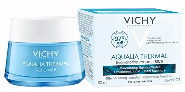 Vichy Aqualia Thermal bogaty krem nawilżający do cery Suchej bardzo Suchej