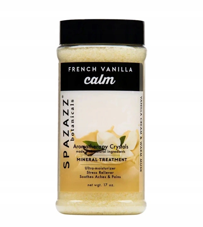 Aroma vůně pro vířivky Spazazz Crystals French vanilla (482g)