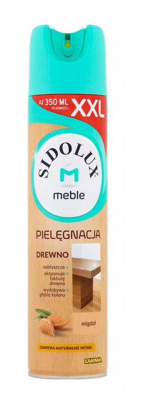 

Sidolux M przeciw kurzowi Migdał Spray 350ml XXL