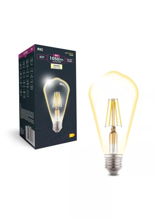 

Żarówka Led Retro Edison ST64 E27 230V 8W Ciepła