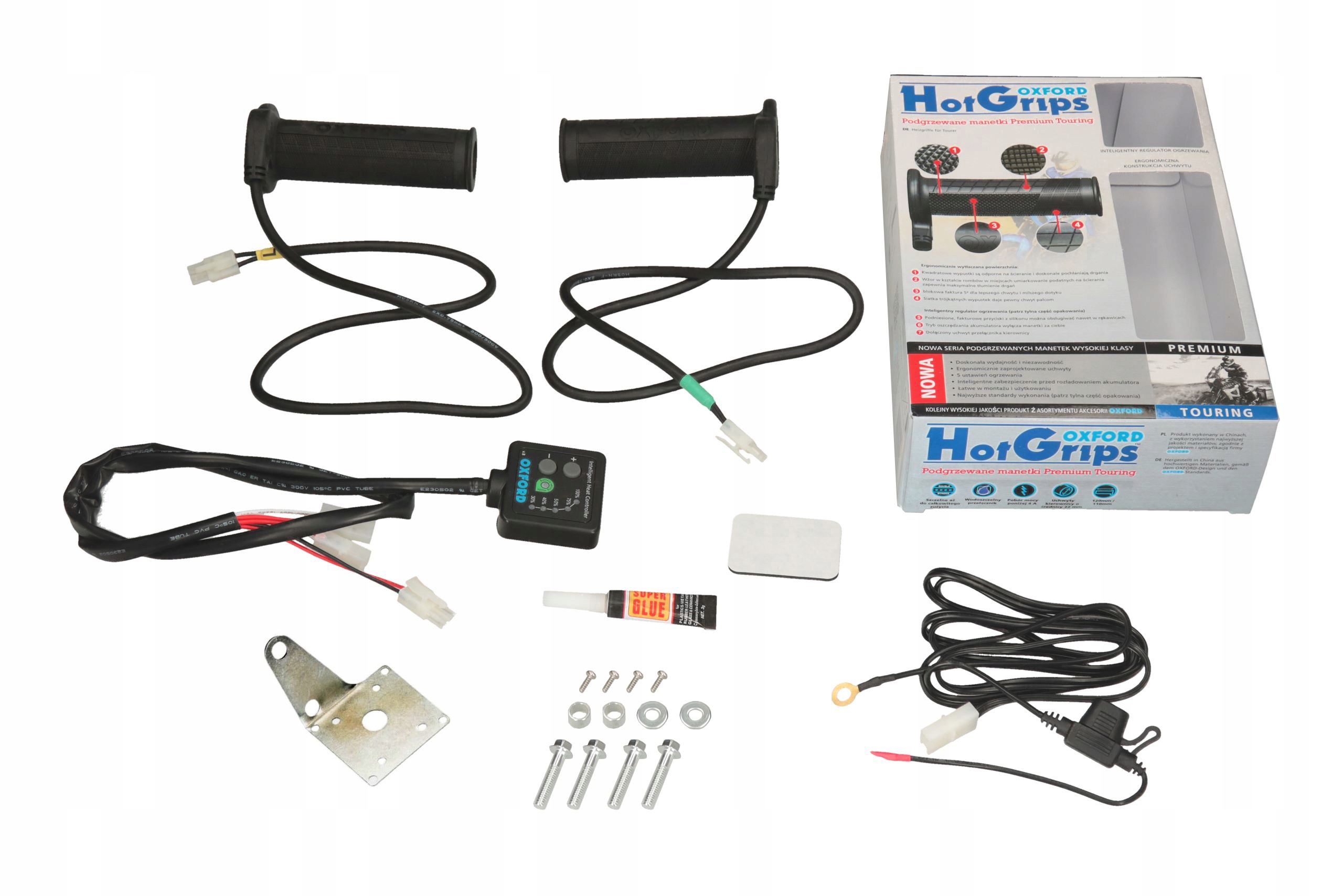 MANETKI GRZANE PODGRZEWANE TOURING OXFORD V8