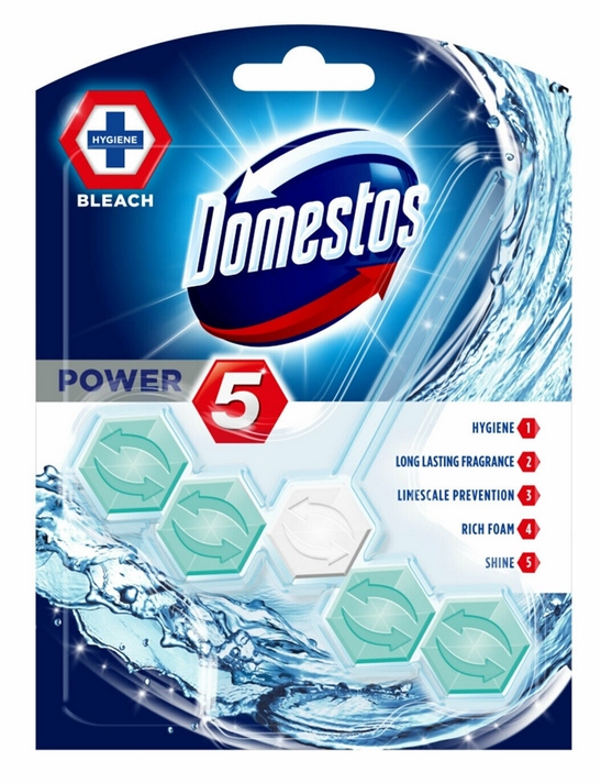 

Domestos Bleach Power 5 Zawieszka Do Wc 55G