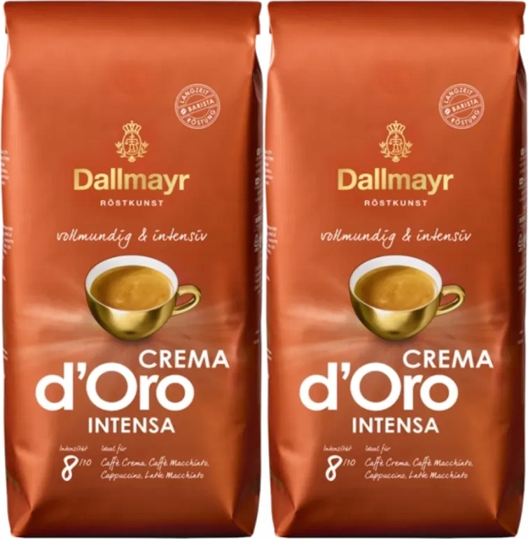 Kawa ziarnista Arabica Dallmayr Crema d'Oro Intensa 1kg x2