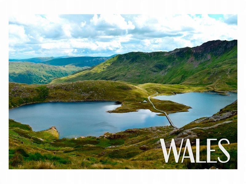 

Walia Widok Snowdonia Magnes na lodówkę