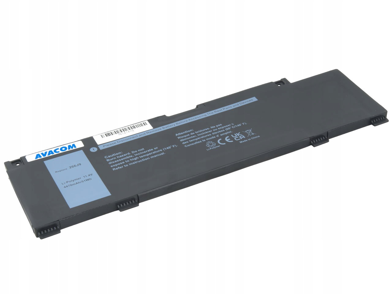 Baterie Avacom pro Dell G3 3590 Li-Pol 11,4V 4470mAh 51Wh