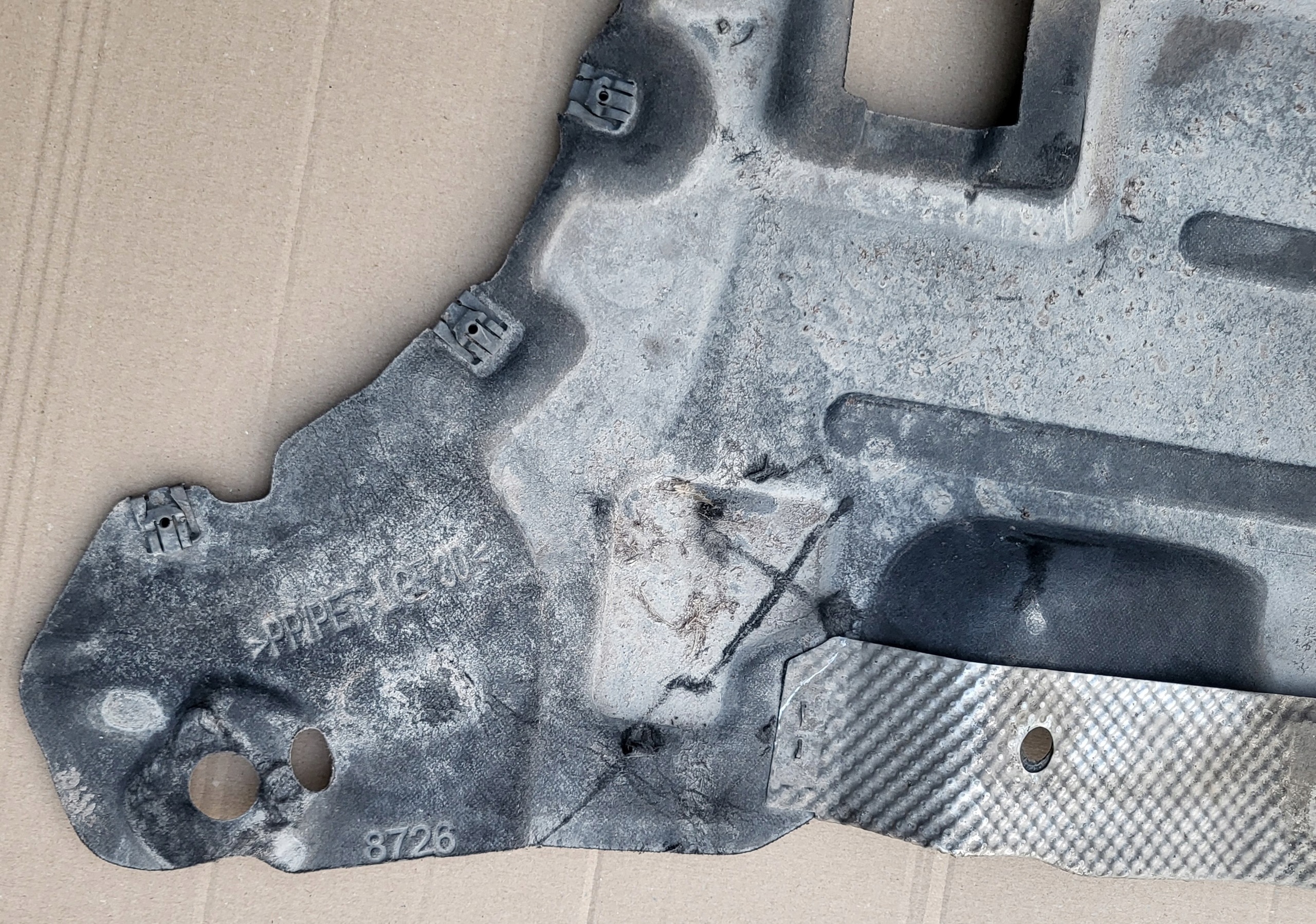 cover chassis cover lower right R ALFA ROMEO STELVIO original