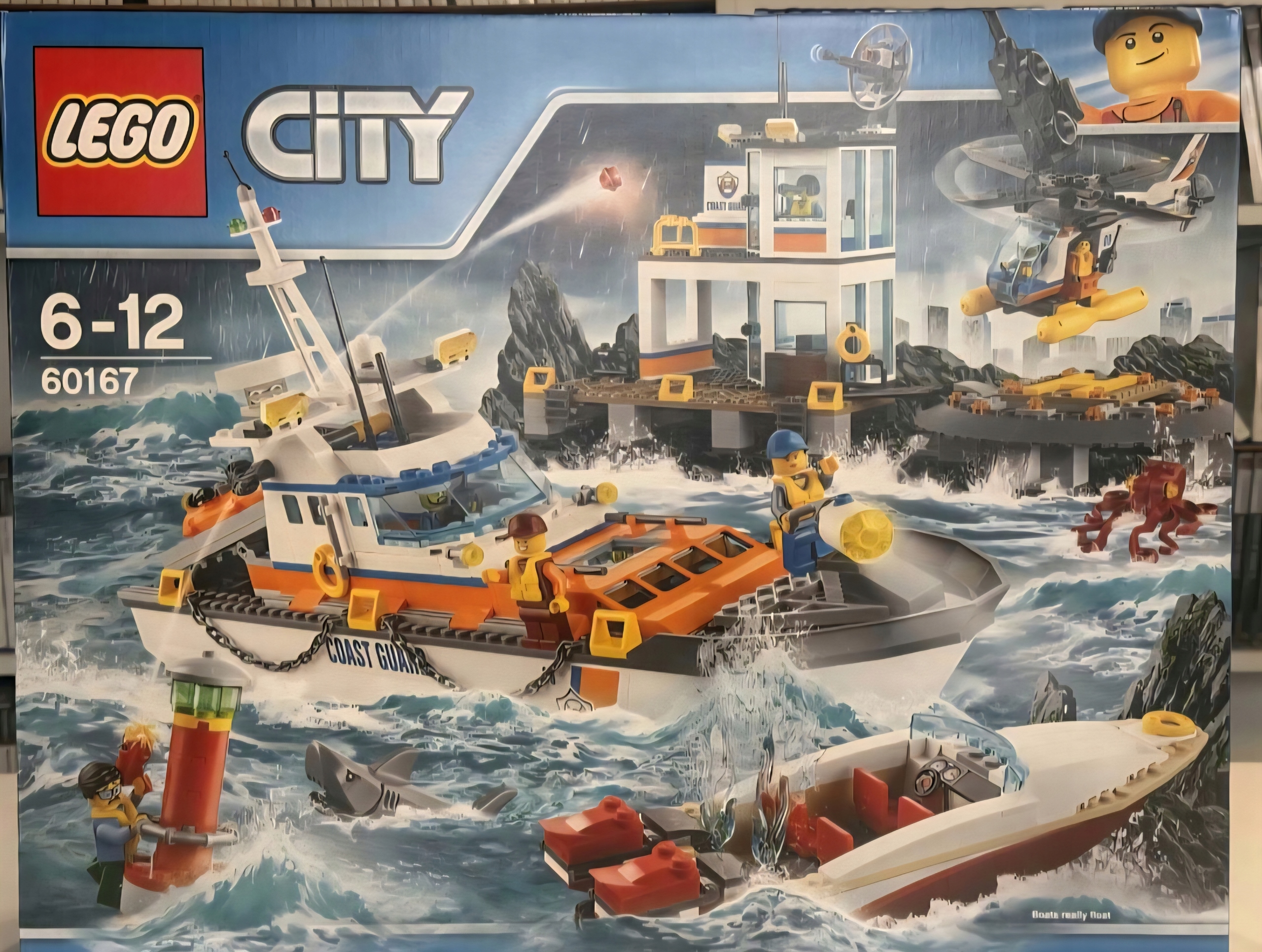 Lego City 60167 Kwatera Straży Przybrzeżnej Straż Nowe