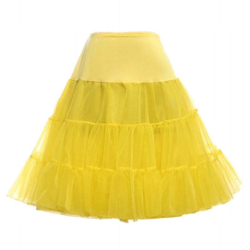 Halka pod Sukienkę Retro Woal Pin up Vintage Wzór dominujący mix wzorów