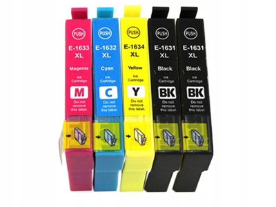 

5x Tusze Do Drukarki Epson WF-2540WF WF-2630WF XL