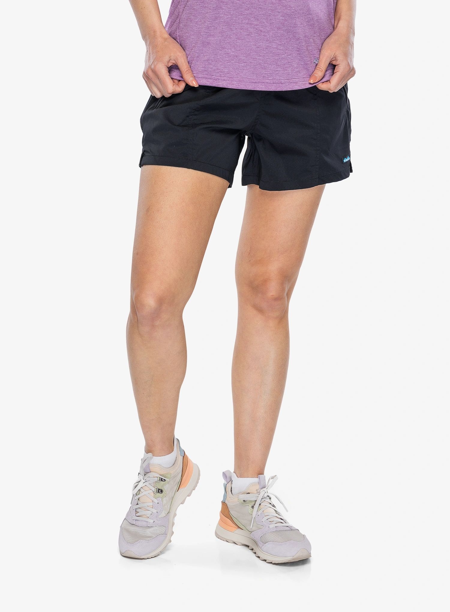 Kraťasy kraťasy Kavu Totally Beachin černé Xs