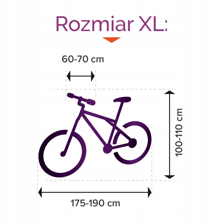 2 x POKROWIEC NA ROWER Polski ZIMA/LATO UV r.XL Marka Inna marka