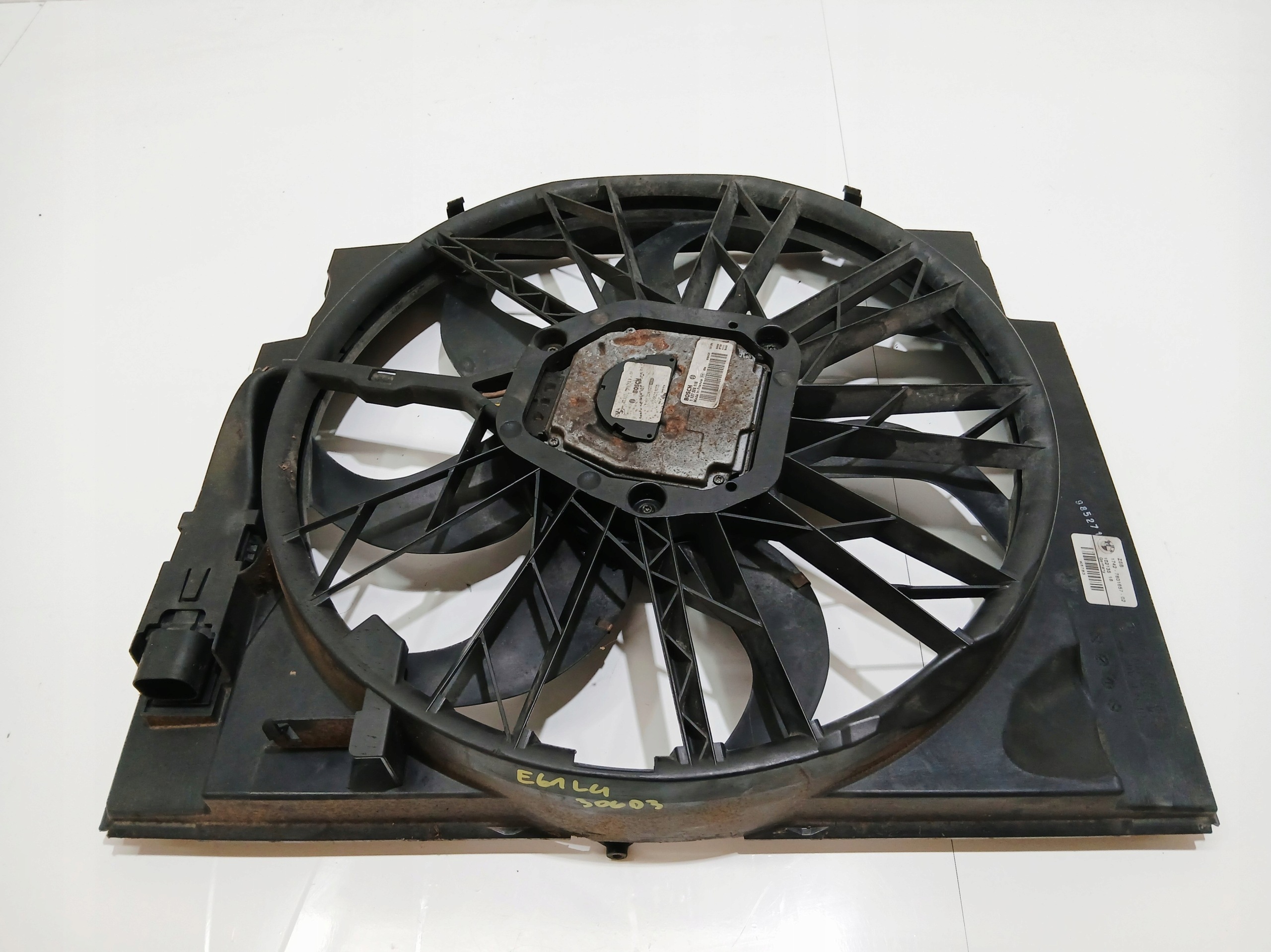 ventilátor chladiče BMW E60 E61 306D3 OE 7561712 (0000726)