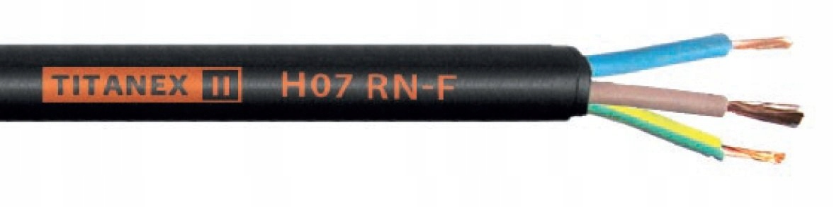 

Przewód giętki gumowy Titanex H07RN-F 3x1 1mb