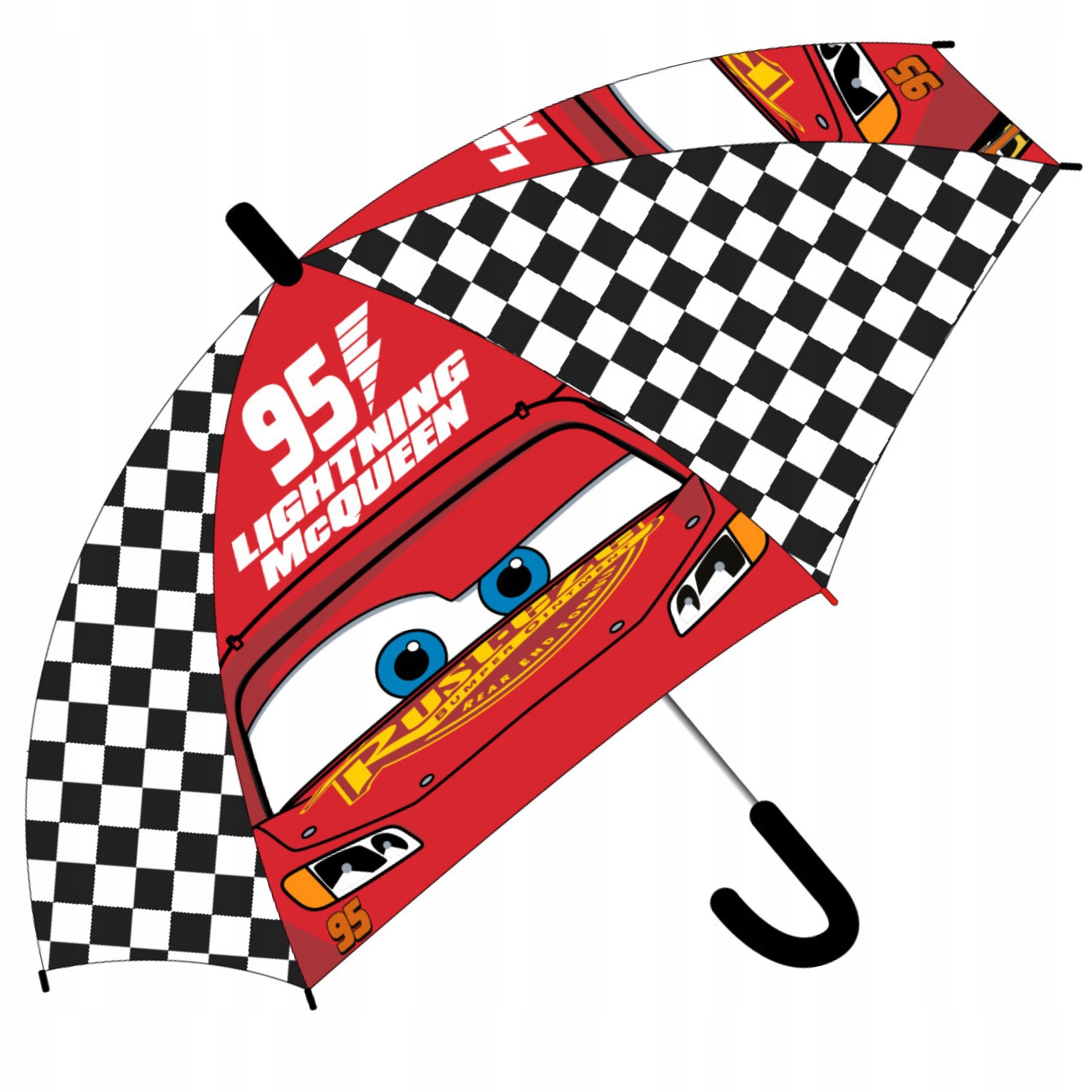 PARASOL McQueen 62cm PARASOLKA DZIECIĘCA AUTA CARS