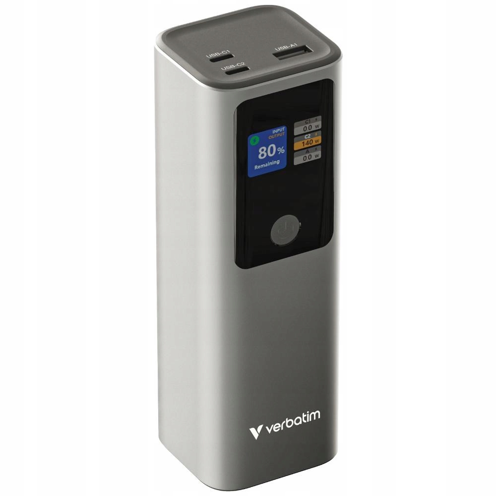 Verbatim Powerbanka Charge "n" Go, 27000 mAh, 2x Usb-c 140W, …