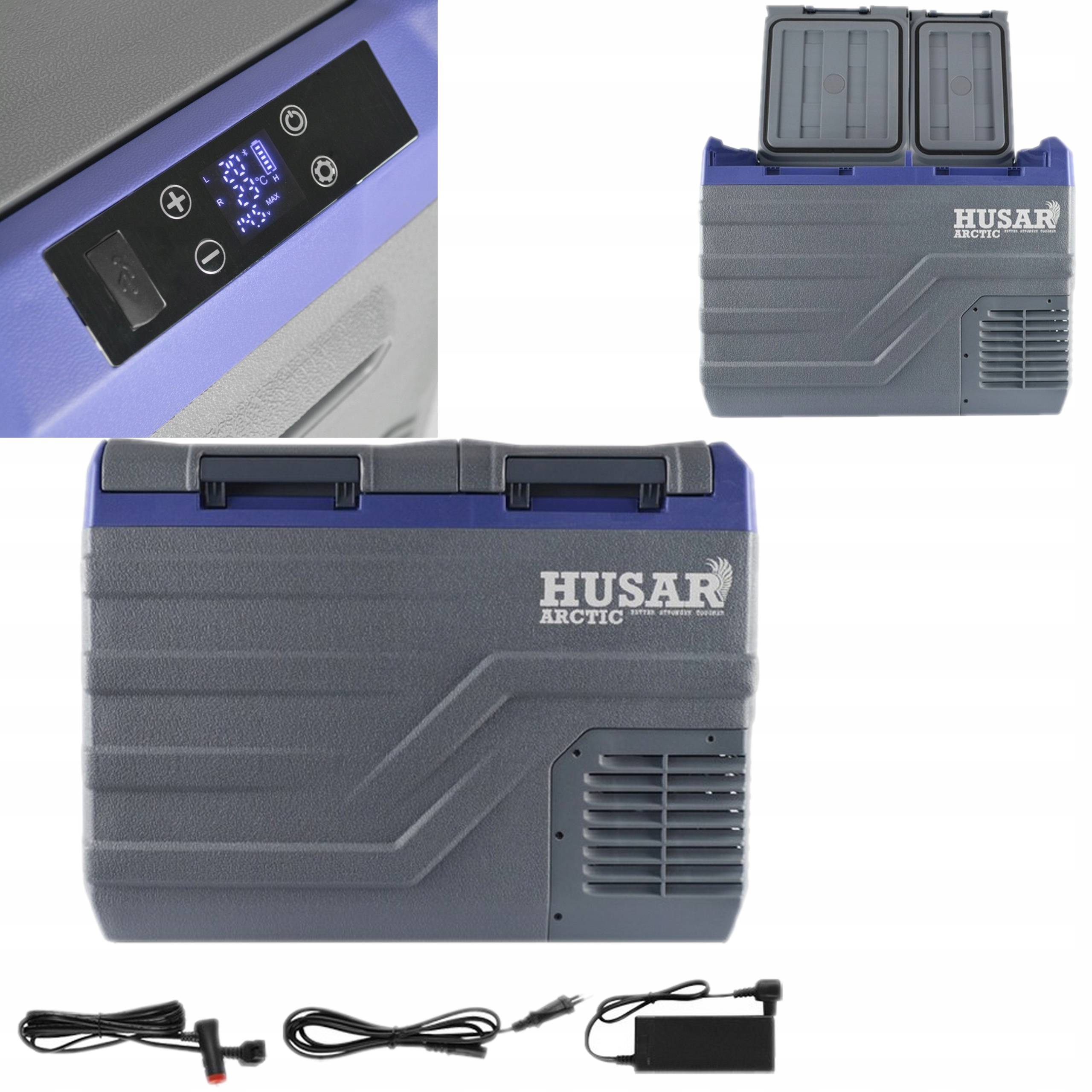 Husar Winch Arctic Turistická lednička HA45 -20 Stupňů 31.3L 60W 12/24V