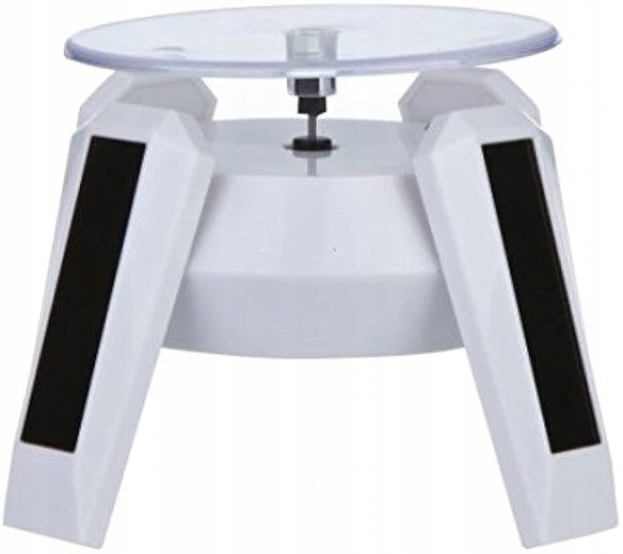 EKSPOZYTOR STOJAK OBROTOWY SOLARNY DO BIŻUTERII BIAŁY 360 STOPNI Kod producenta SOLARNY OBROTOWY