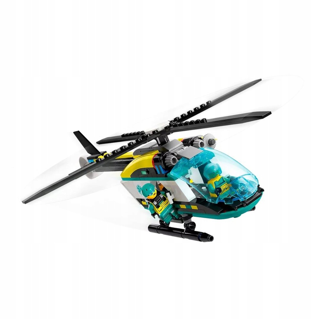 LEGO CITY HELIKOPTER RATUNKOWY KLOCKI FIGURKI PREZENT DLA DZIECI Seria Miasto