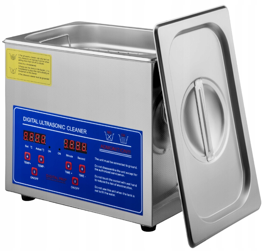 Ultrazvuková umývačka 3,2L 40kHz 120W Kôš na umývanie dielov