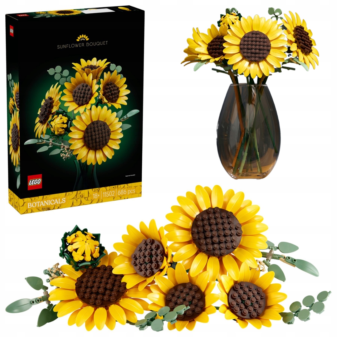 Lego 11502 Botanical Collection Kytice slunečnic Slunečnice Květiny
